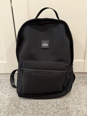Alo Yoga Stow Backpack - Black neoprene